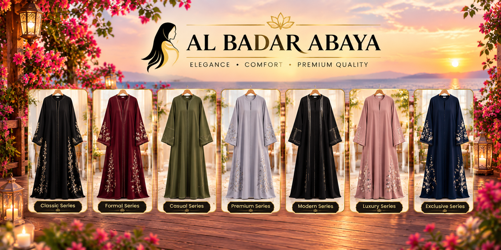 Al Badar Abaya Beautiful Collection