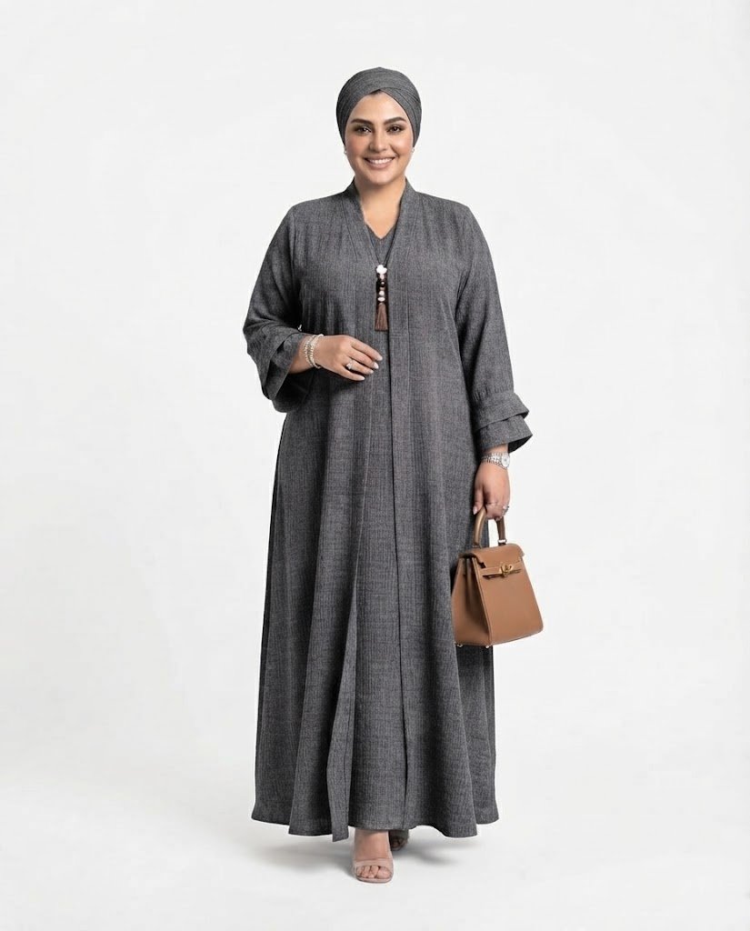 Double Shirt Korean Abaya